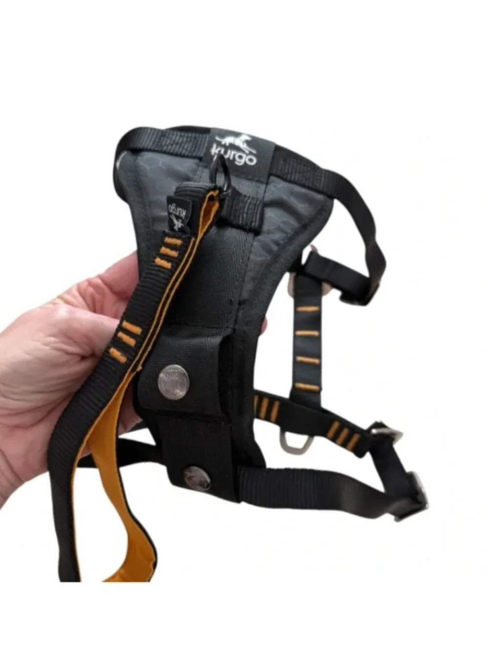 Kurgo TruFit Enhanced Strength Dog Harness Medium Crash Tested Seatbelt Tether